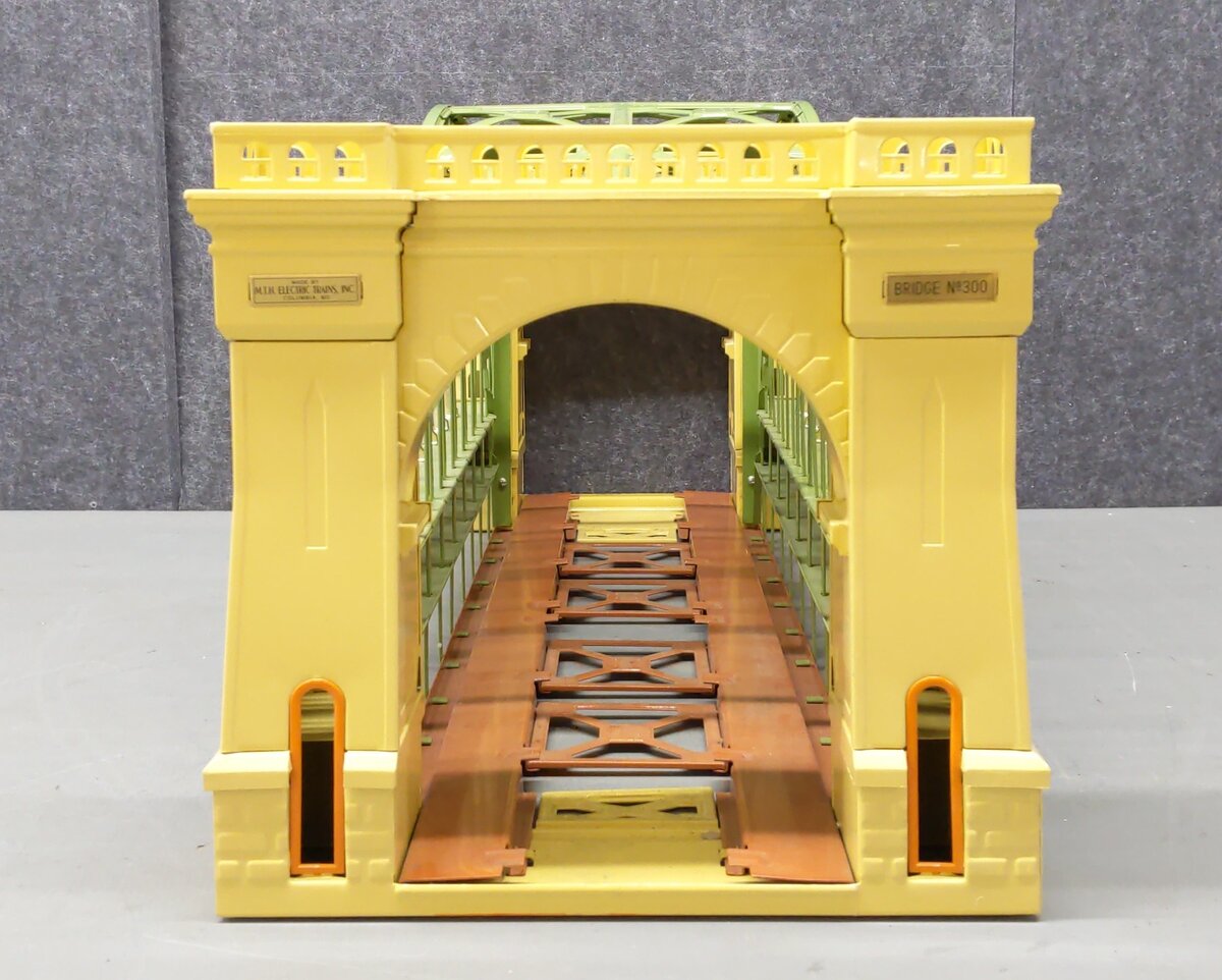 MTH 10-1015 Standard Gauge Large Tinplate Hellgate Bridge #300 EX/Box