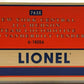 Lionel 6-18056 O NYC 763E J1e 4-6-4 Hudson Steam Locomotive & Oil Tender #5344 EX/Box