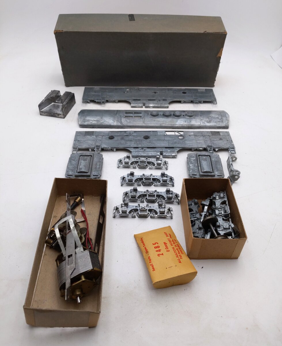 All-Nation O Gauge F-3 Dual Road Diesel B Unit Kit -Unassembled EX/Box