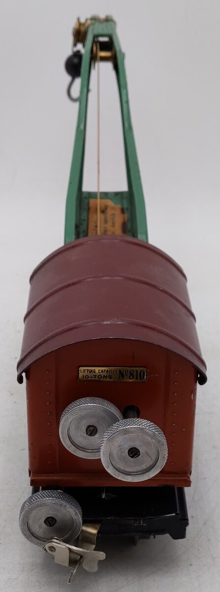 Lionel 810 Vintage O Operating Tinplate Crane VG