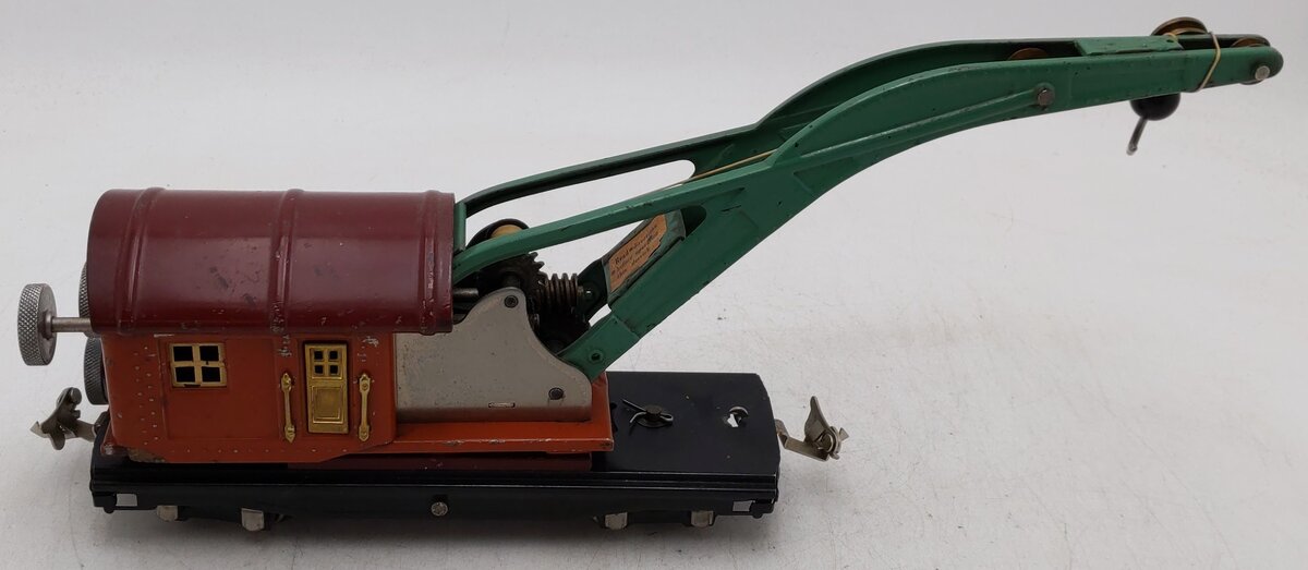 Lionel 810 Vintage O Operating Tinplate Crane VG