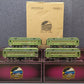 MTH 10-5062 O Two-Tone Green w/Nickel Stephen Girard Passenger Set (Set of 4) VG/Box