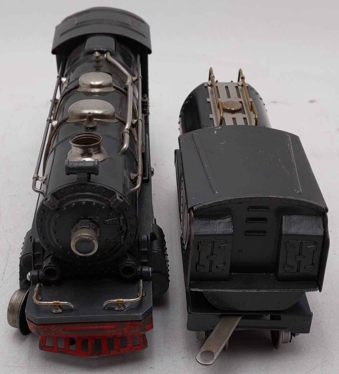 Lionel 255E Vintage O Prewar 2-4-2 Tinplate Steam Locomotive & 263W Tender VG