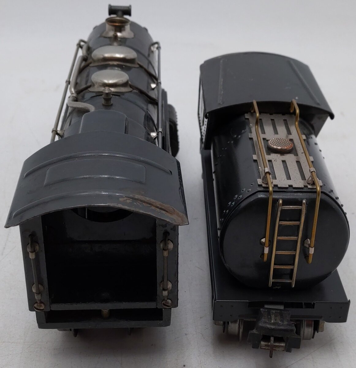 Lionel 255E Vintage O Prewar 2-4-2 Tinplate Steam Locomotive & 263W Tender VG
