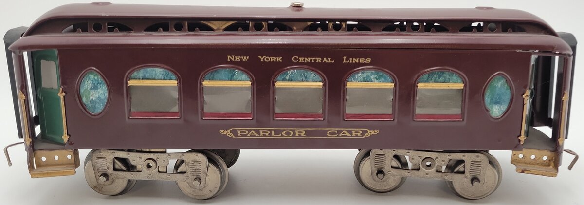 Lionel 18 Standard Gauge New York Central Lines Parlor Car (Custom Painted)