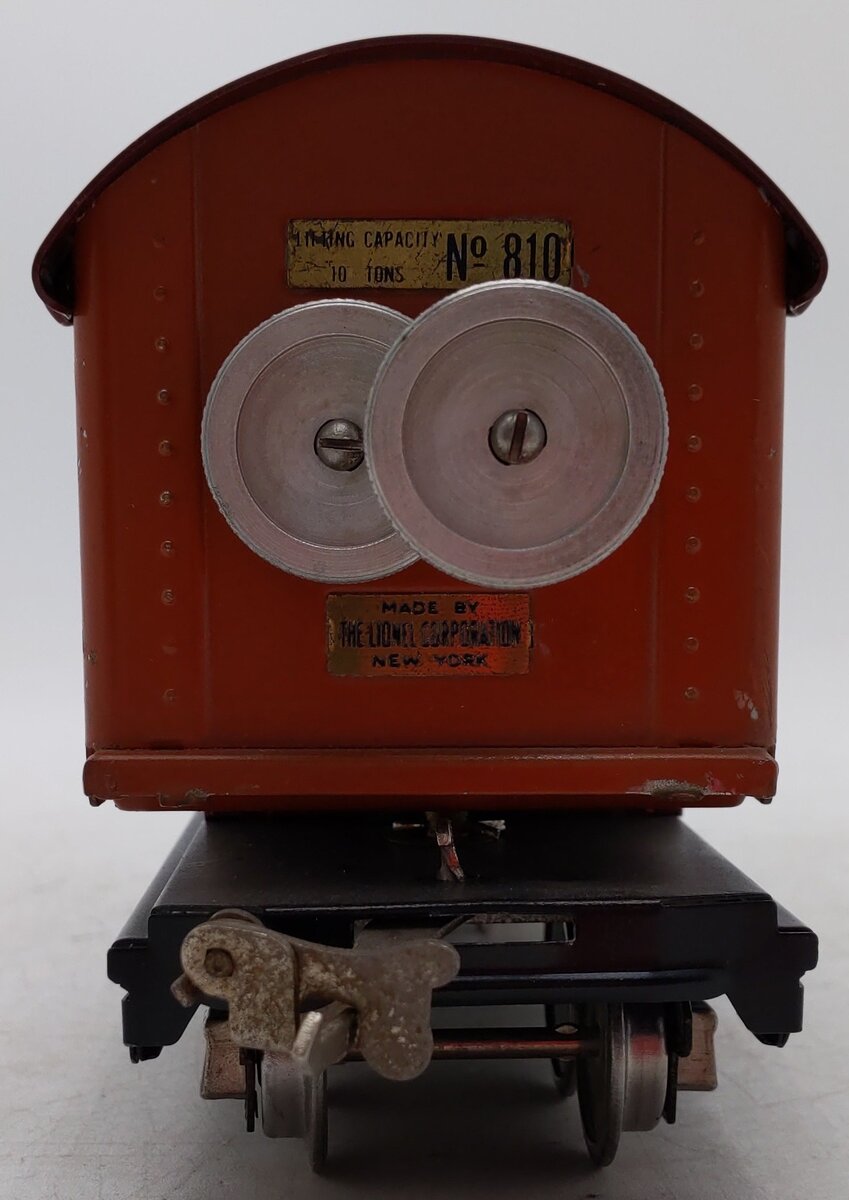 Lionel 810 Vintage O Operating Tinplate Crane VG