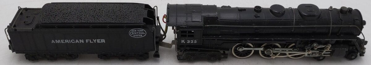 American Flyer K325 Vintage S New York Central 4-6-4 Steam Locomotive & Tender VG