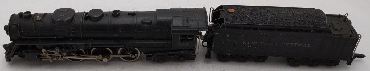 American Flyer 322 Vintage S NYC 4-6-4 Hudson Steam Locomotive & Tender