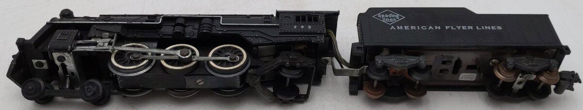 American Flyer 293 Vintage S NY, NH & Hartford 4-6-2 Steam Locomotive & Tender VG