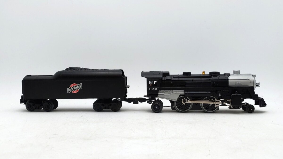 Lionel 6-83992 O Gauge Chicago & Northwestern Steam Locomotive & Tender #1155 LN
