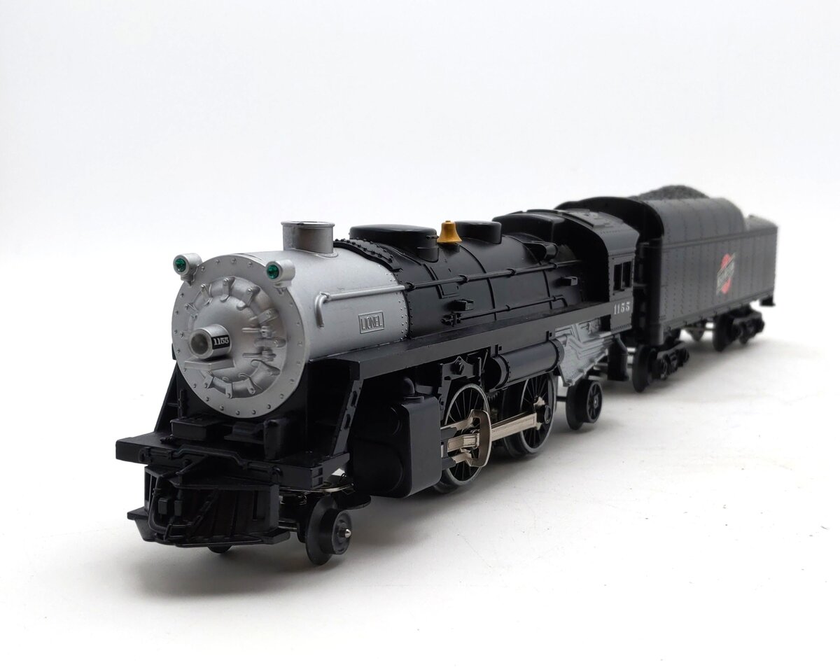 Lionel 6-83992 O Gauge Chicago & Northwestern Steam Locomotive & Tender #1155 LN