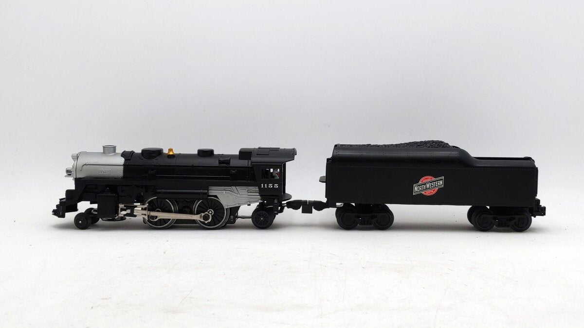 Lionel 6-83992 O Gauge Chicago & Northwestern Steam Locomotive & Tender #1155 LN