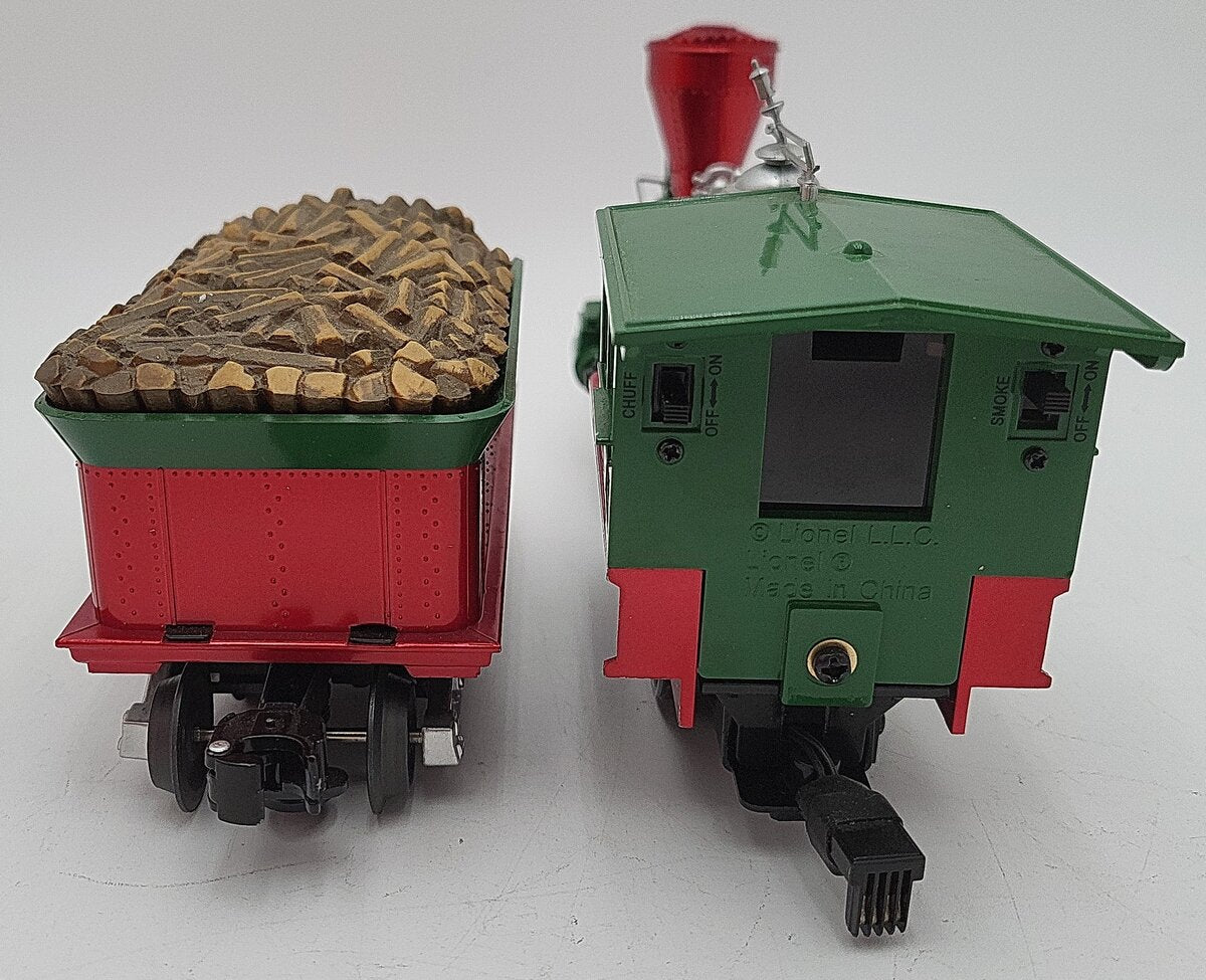 Lionel 6-18732 O North Pole 4-4-0 Steam Locomotive & Tender EX/Box