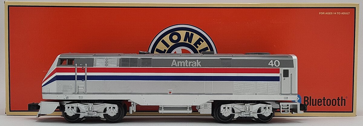 Lionel 2234070 O Amtrak Phase III LionChief Plus 2.0 Diesel Locomotive #40 EX/Box