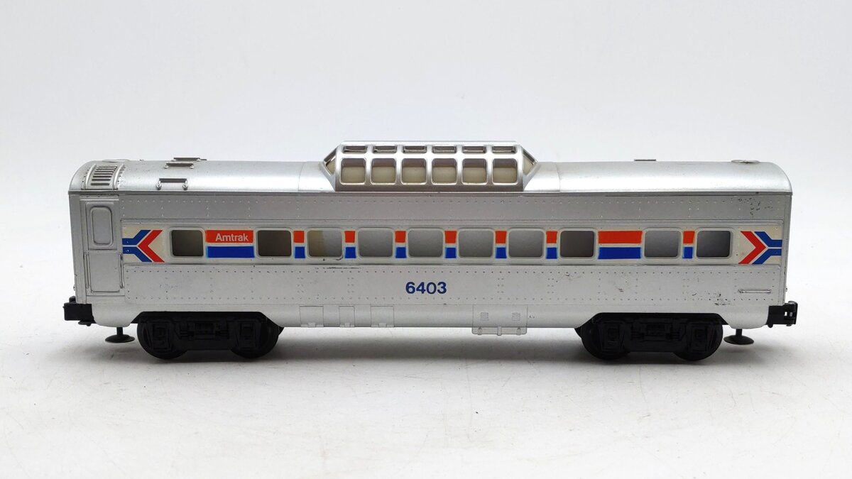 Lionel 6-6403 O Gauge Amtrak Vista Dome Car EX