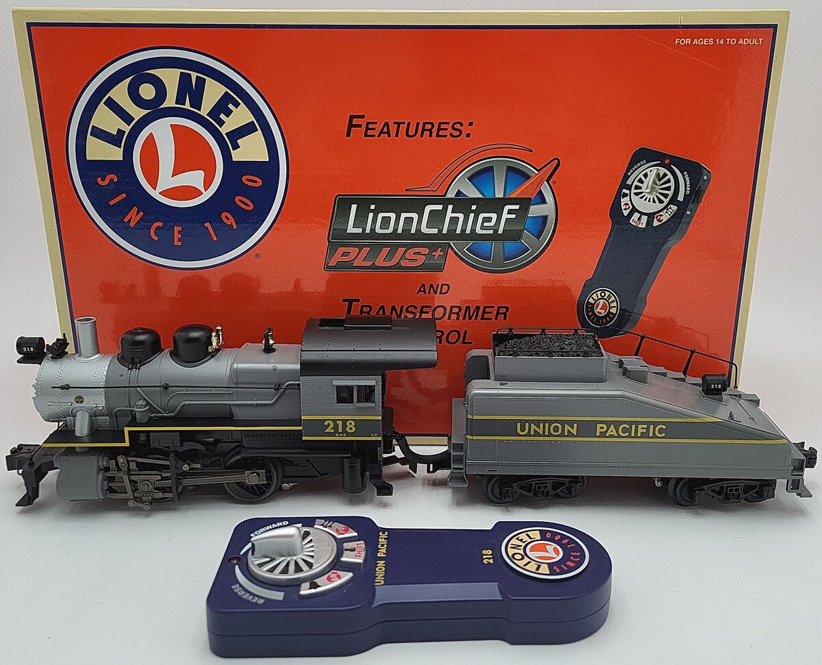 Lionel 6-84968 O Union Pacific LionChief Plus A5 Steam Switcher #218 EX/Box