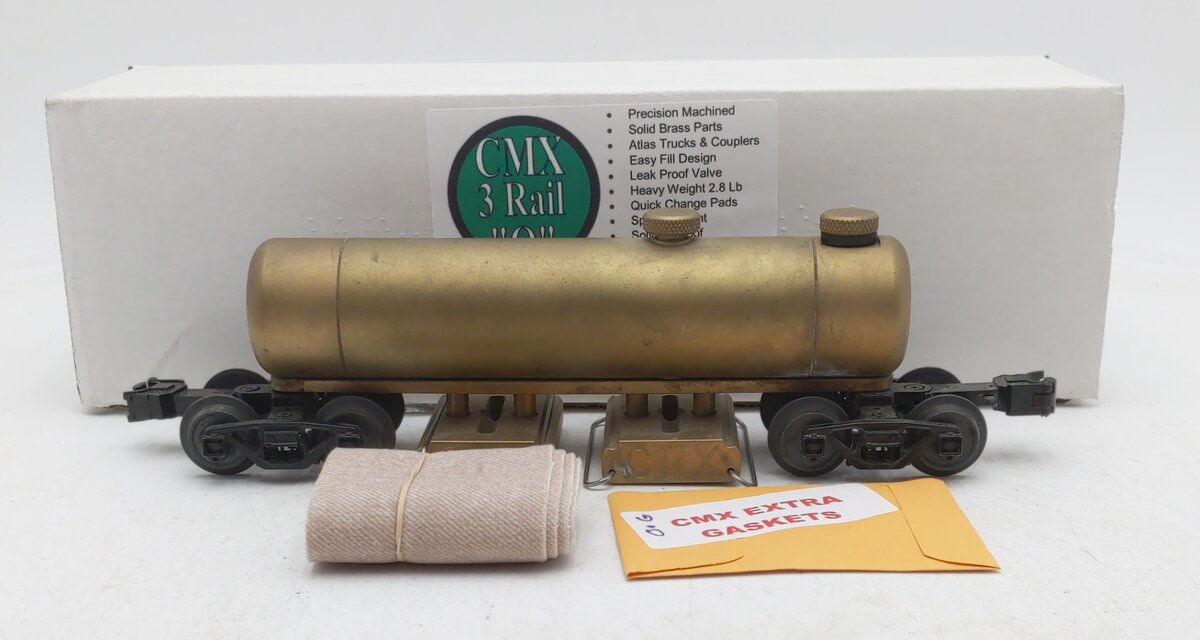 CMX Products O Gauge 3-Rail BRASS The Clean Machine (Tank Car) EX/Box