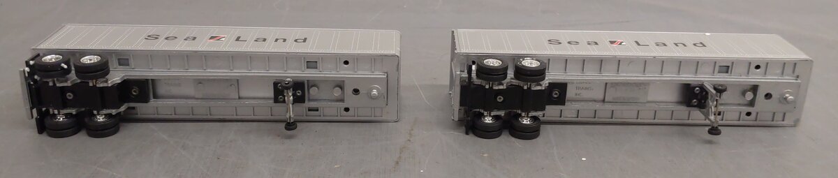Lionel 6-16322 O Gauge TTUX Flatcar with 2 Sealand Trailers #16321, #16322 EX/Box