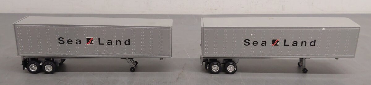Lionel 6-16322 O Gauge TTUX Flatcar with 2 Sealand Trailers #16321, #16322 EX/Box