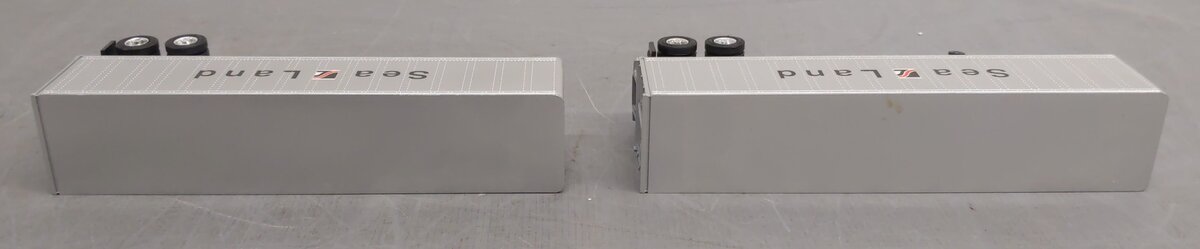 Lionel 6-16322 O Gauge TTUX Flatcar with 2 Sealand Trailers #16321, #16322 EX/Box
