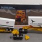 Lionel 6-16334 O Gauge Chicago & Northwestern TTUX Flat Cars with Trailers VG/Box