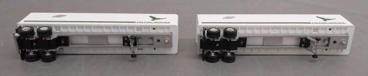Lionel 6-16334 O Gauge Chicago & Northwestern TTUX Flat Cars with Trailers VG/Box