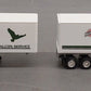 Lionel 6-16334 O Gauge Chicago & Northwestern TTUX Flat Cars with Trailers VG/Box