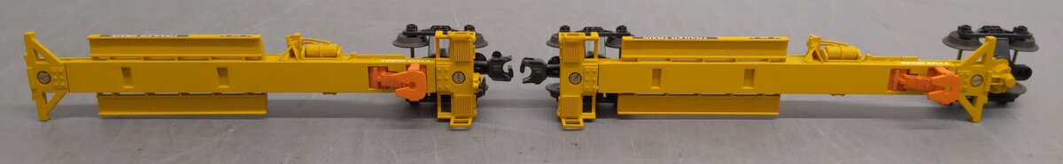 Lionel 6-16334 O Gauge Chicago & Northwestern TTUX Flat Cars with Trailers VG/Box