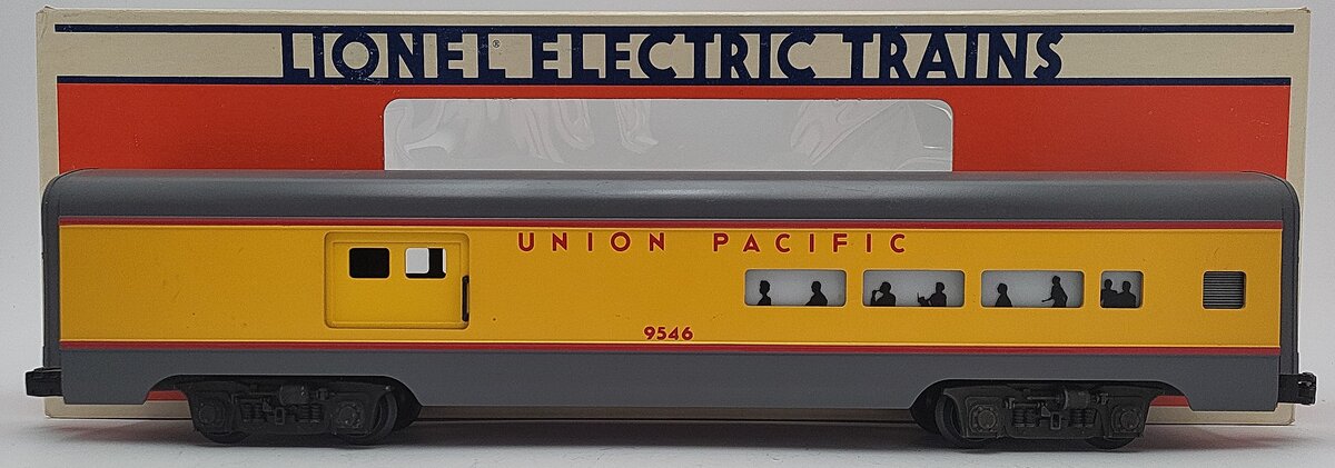 Lionel 6-9546 O Gauge Union Pacific Smooth Side Combo Car EX/Box