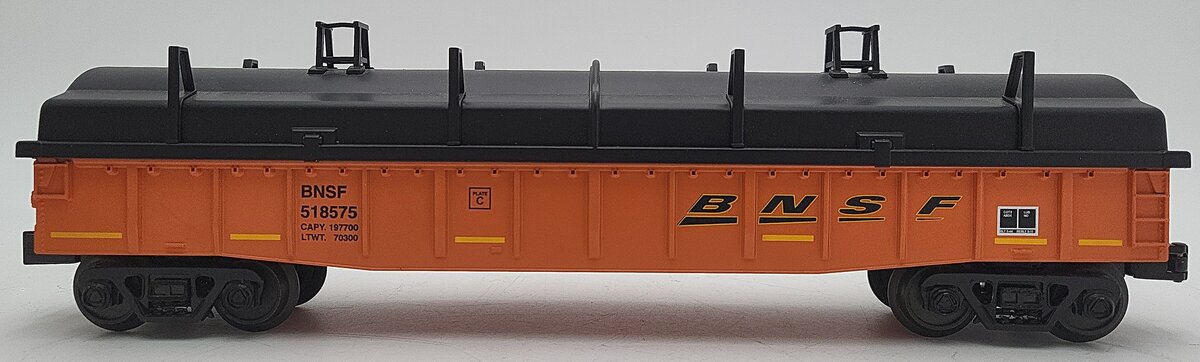 MTH 30-72075 O Gauge BNSF Gondola Car w/Cover #518575 EX/Box