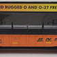 MTH 30-72075 O Gauge BNSF Gondola Car w/Cover #518575 EX/Box