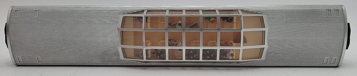 Lionel 6-84725 O Santa Fe Add-On Vista Dome Car w/Passenger Figures #500 EX/Box