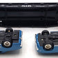 MTH 30-7634 O Gauge MTH Auto Transport Flatcar w/2 Ertl '69 Chevrolet Camaros EX/Box