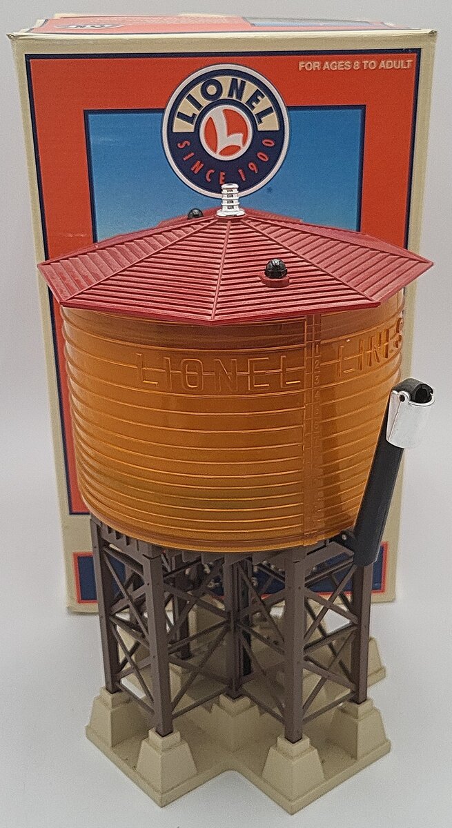 Lionel 6-14086 O #38 Operating Pumping Water Tower EX/Box