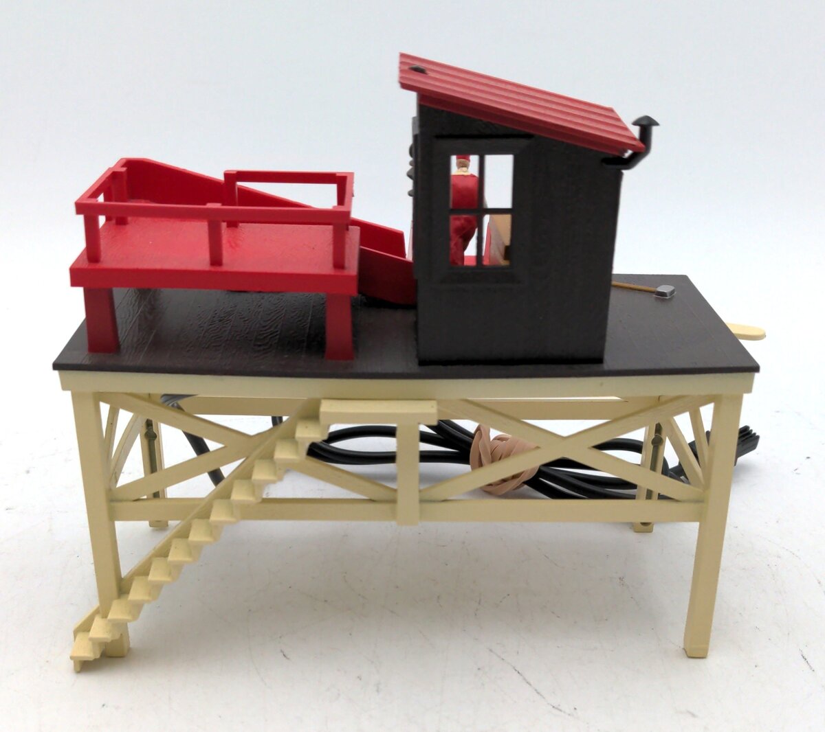 Lionel 1929040 O Gauge Anheuser-Busch Barrel Loader