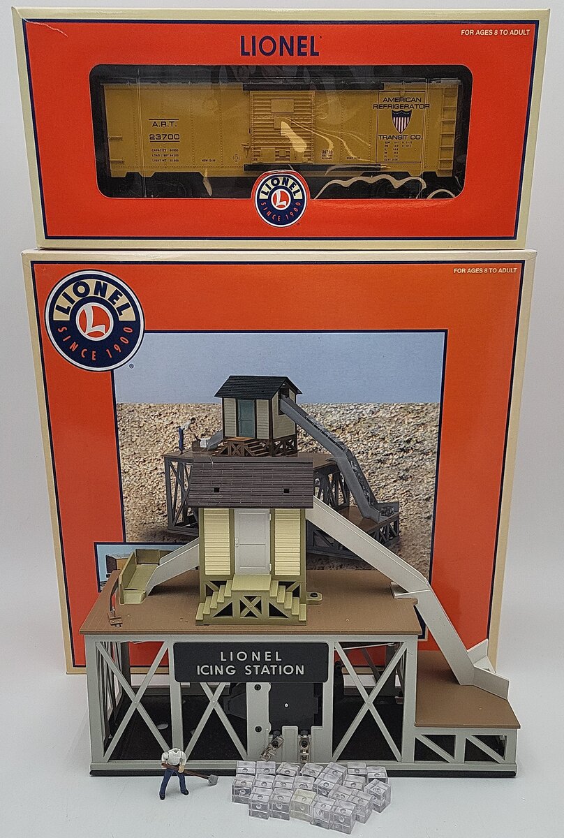 Lionel 6-24174 Operating Icing Station & Car Set EX/Box