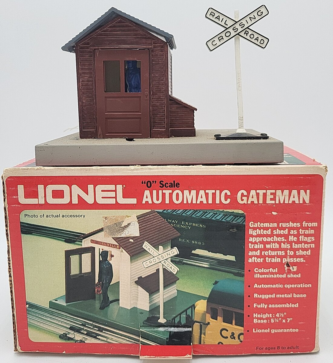 Lionel 6-2145 Automatic Gateman/Box