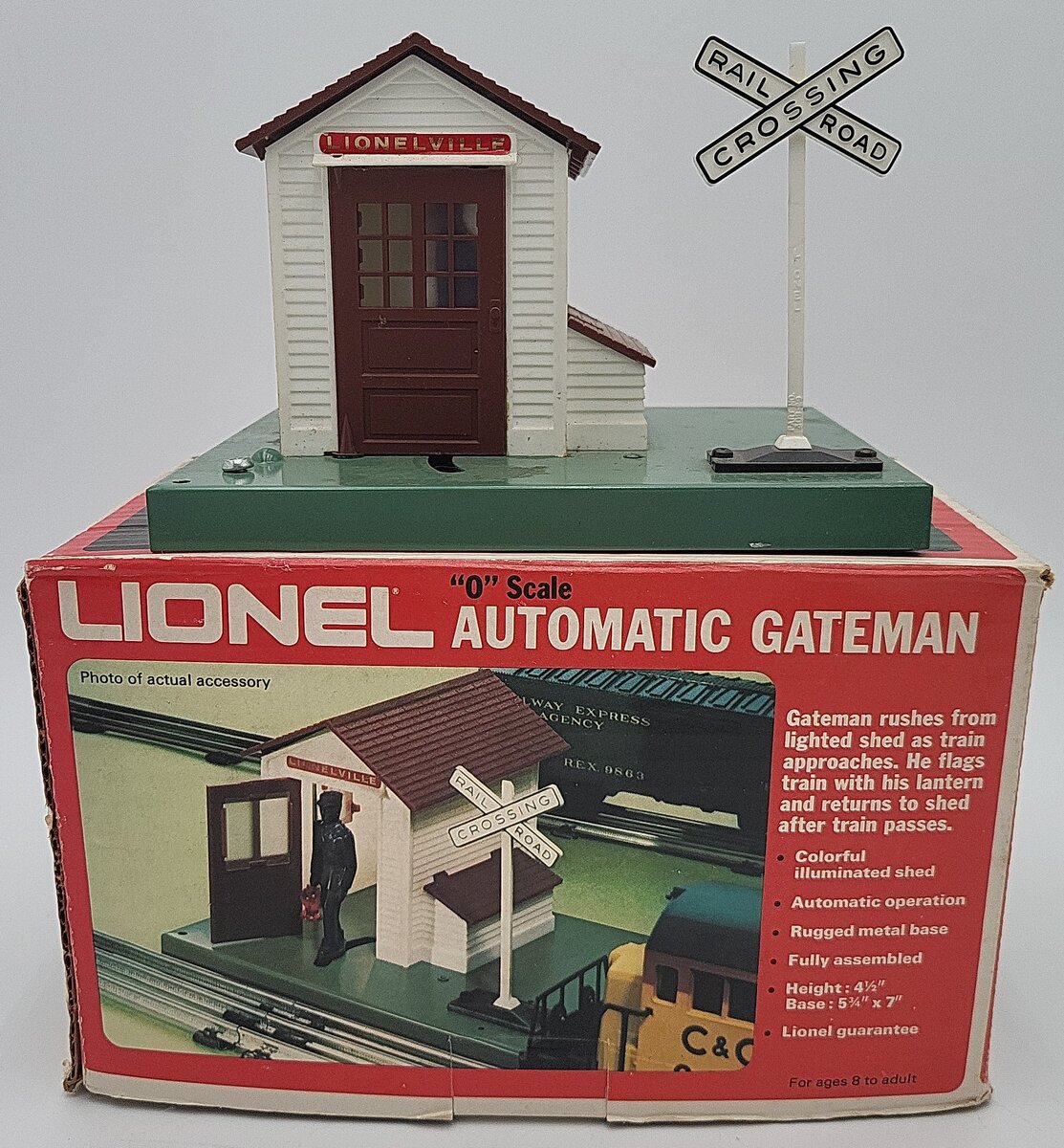 Lionel 6-2145 Automatic Gateman VG/Box