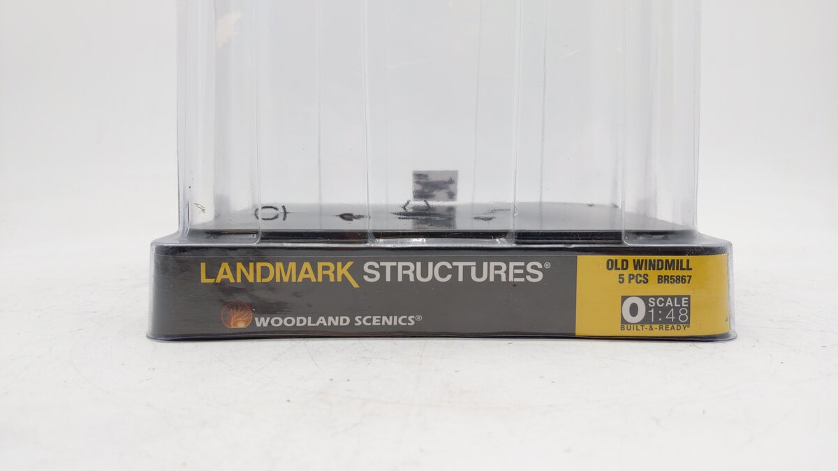Woodland Scenics BR5867 O Built-&-Ready Old Windmill Building EX/Box