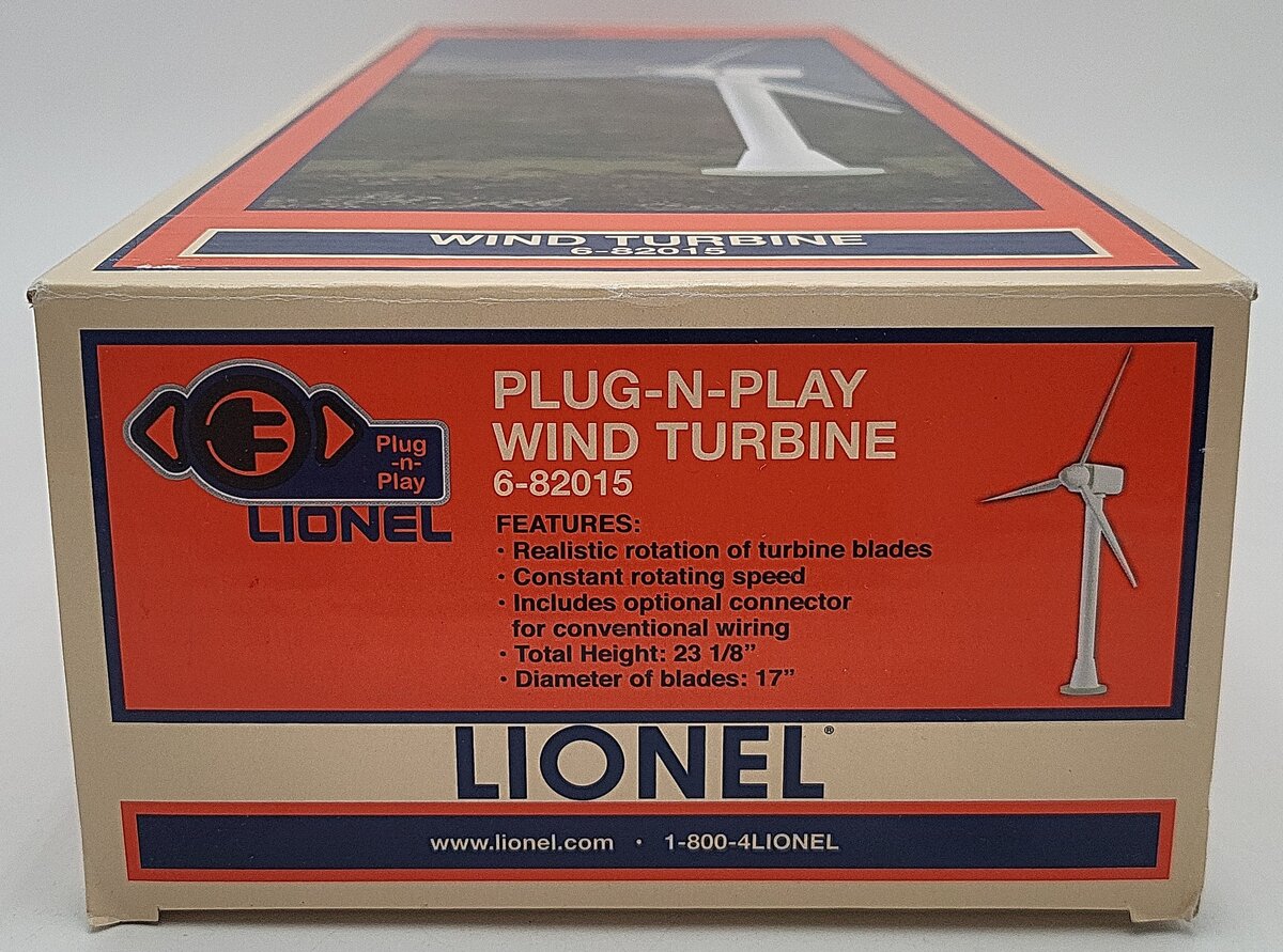 Lionel 6-82015 O Operating Wind Turbine Kit  EX/Box