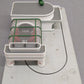 MTH 30-9104 O Gauge Speedy Operating Animated Car Wash VG