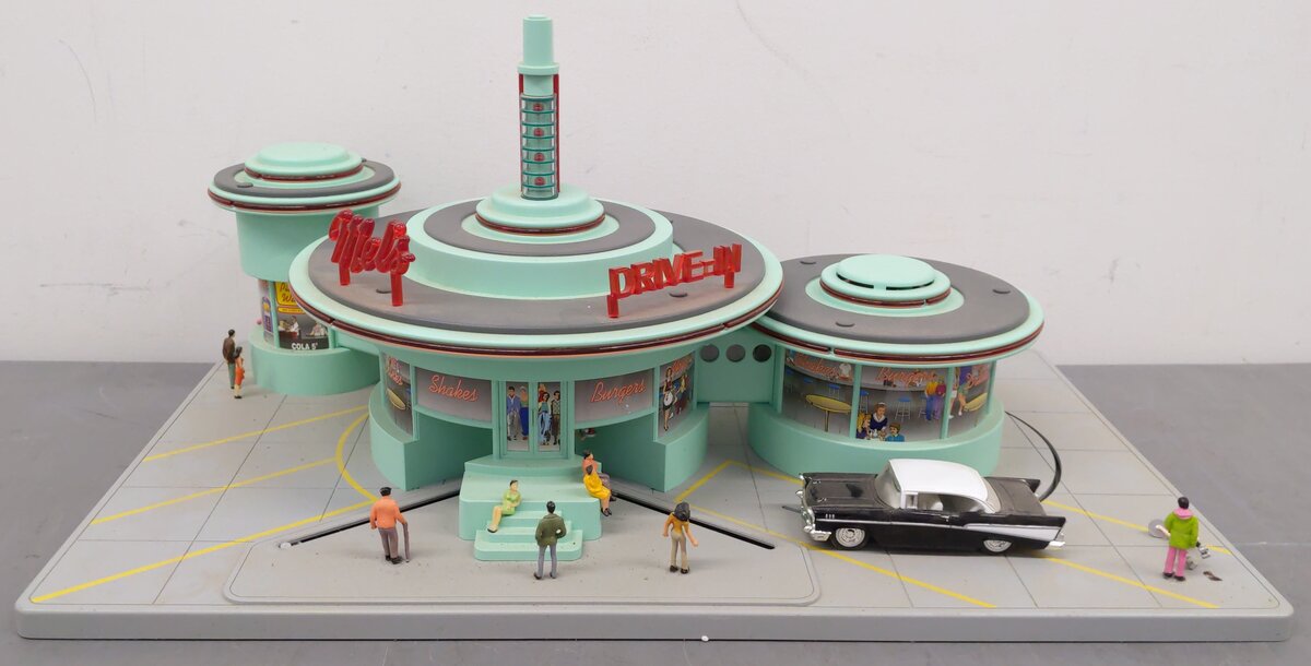 MTH 30-9105 O Mel's Operating Drive-In Restaurant EX/Box