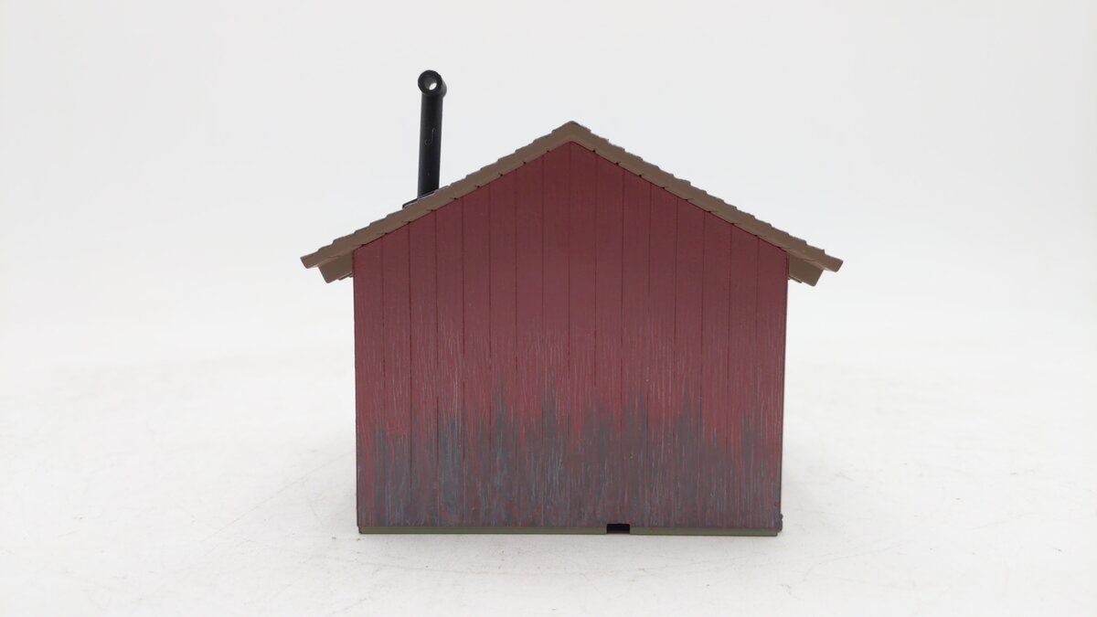 Woodland Scenics BR5857 O Scale Built-&-Ready Work Shed Building VG/Box