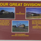 Four Great Divisions Paperback Book By John Henderson EX