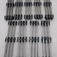 Lionel 6-12840 O Gauge Tubular 10" Insulated Straight Track (18) VG