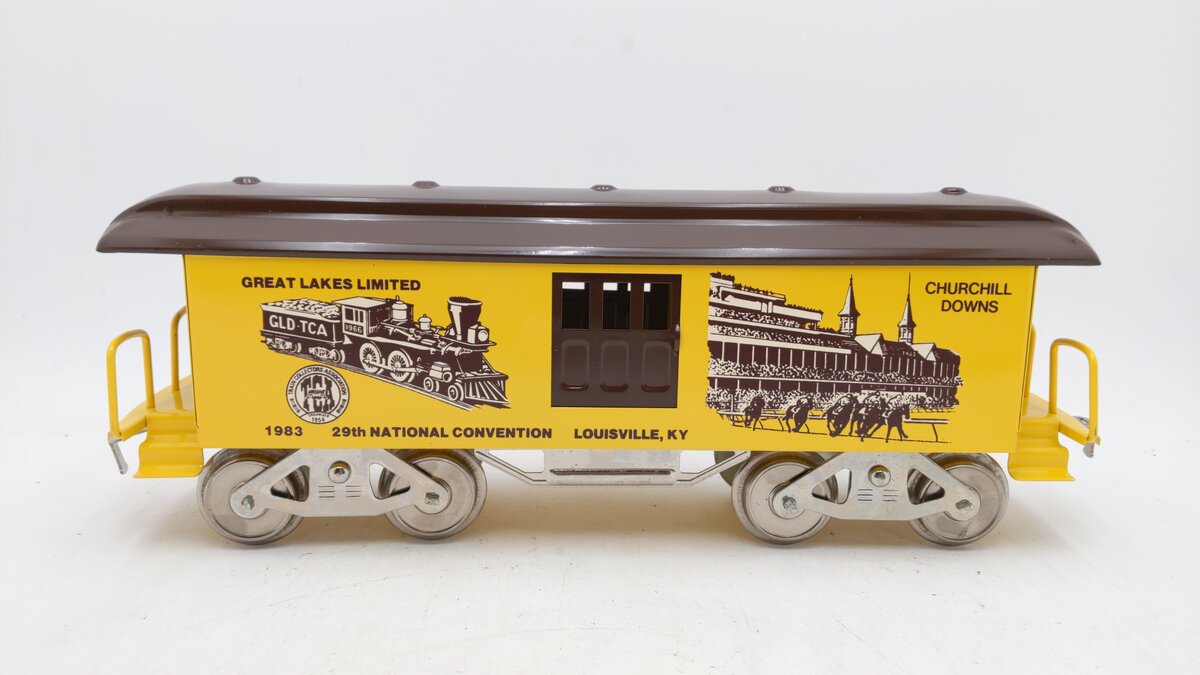 McCoy 1983 Standard Gauge TCA Louisville Baggage Car EX