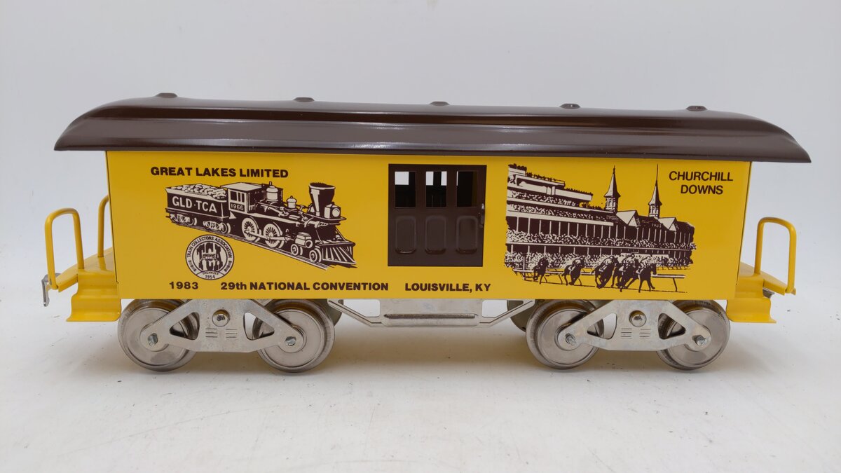 McCoy 1983 Standard Gauge TCA Louisville Baggage Car EX