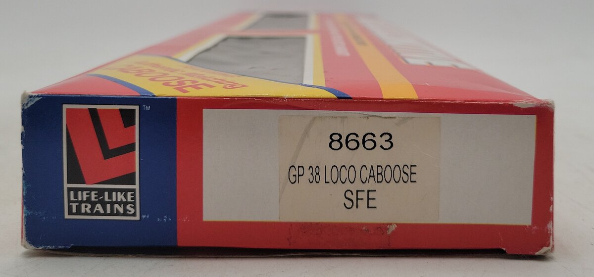 Life Like 8663 HO Atchison Topeka Santa Fe Diesel Engine & Tender #3500/999851 LN/Box