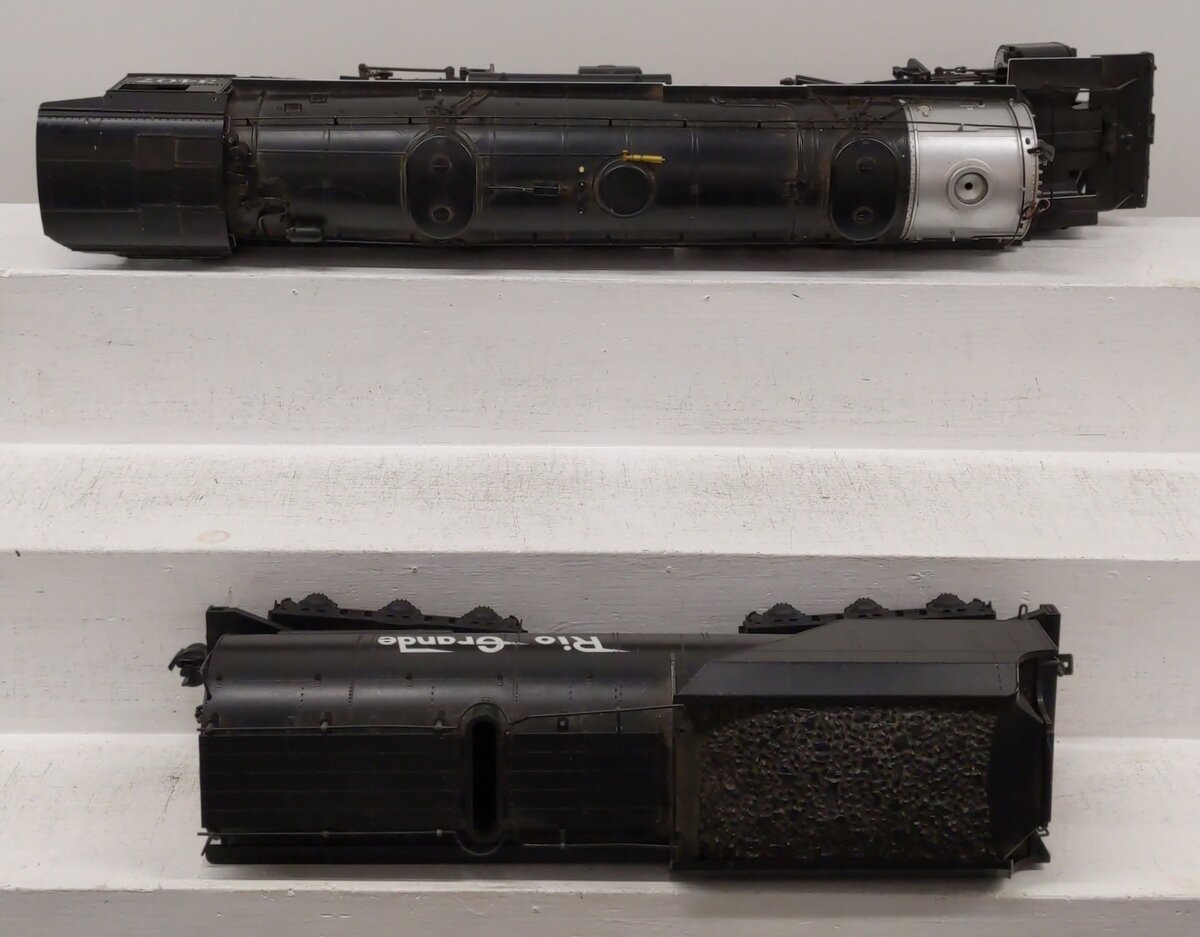 Aristo-Craft 21604 G Rio Grande 2-8-8-2 Mallet Steam Locomotive w/Tender #3407 VG