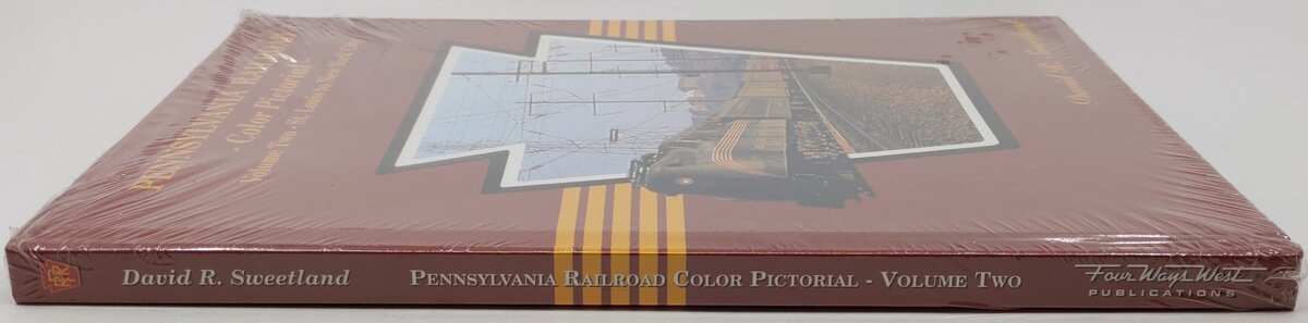 Pennsylvania Railroad Color Pictorial Vol.2 Hardcover Book By Davis R. Sweetland MT
